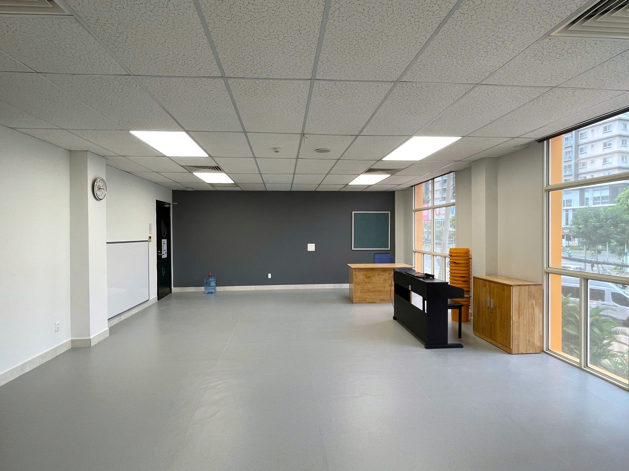 Activity room completed before the first day of term