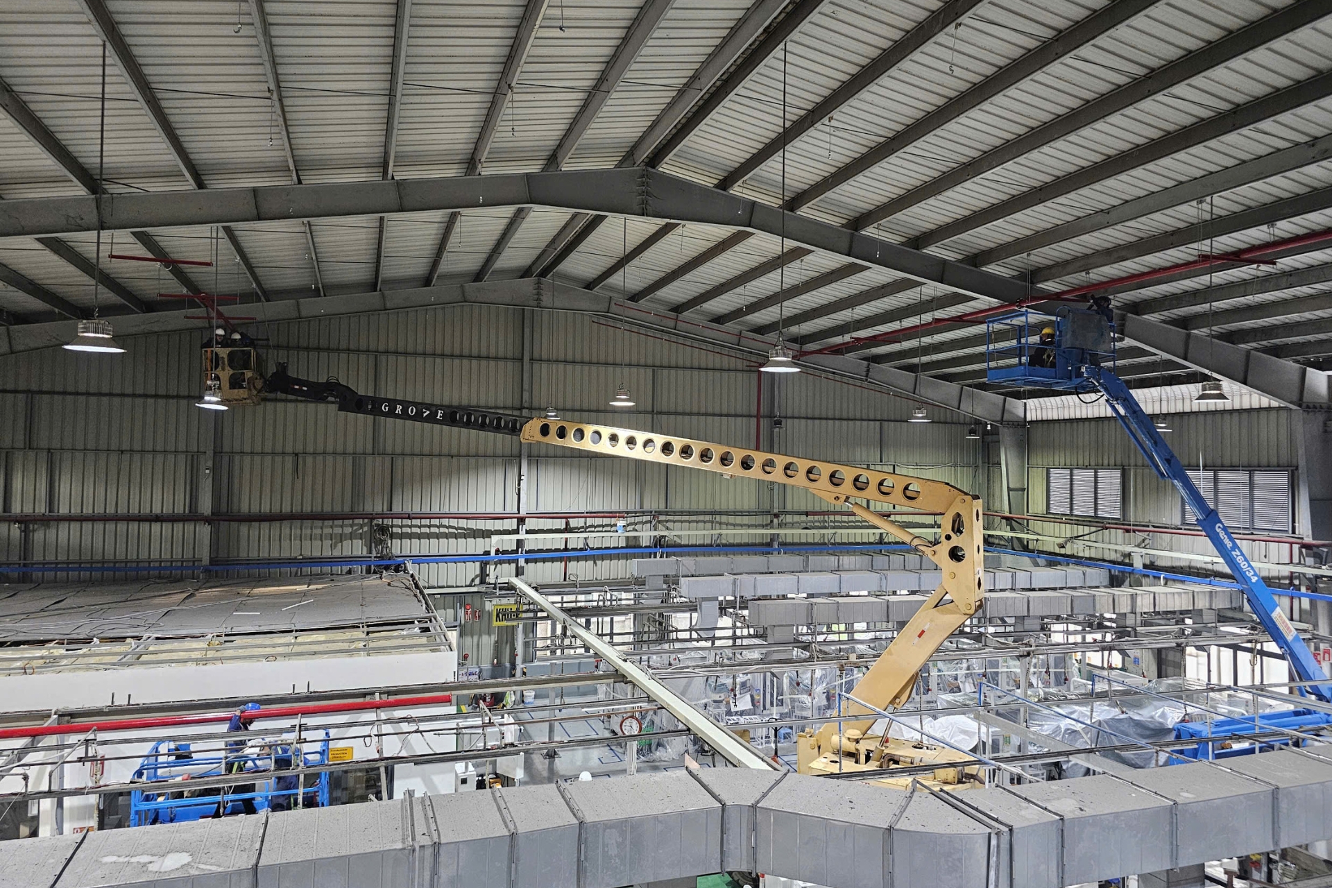 Maintenance of infrastructure